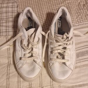 FREE Adidas White Athletic Shoes Classic Design